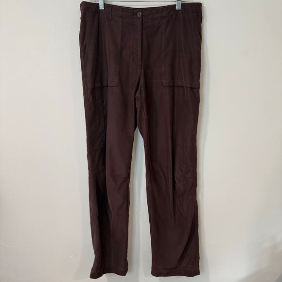 Patagonia Pants - Patagonia Womens Vintage Pants Cargo Straight Leg Brown 14 Y2K Outdoor